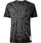 Satisfy - Cloud Tie-Dyed Merino Wool Running T-Shirt - Black