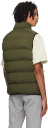 Stone Island Green Seamless Tunnel Down Vest