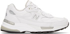 New Balance White Made In USA 992 Low Sneakers