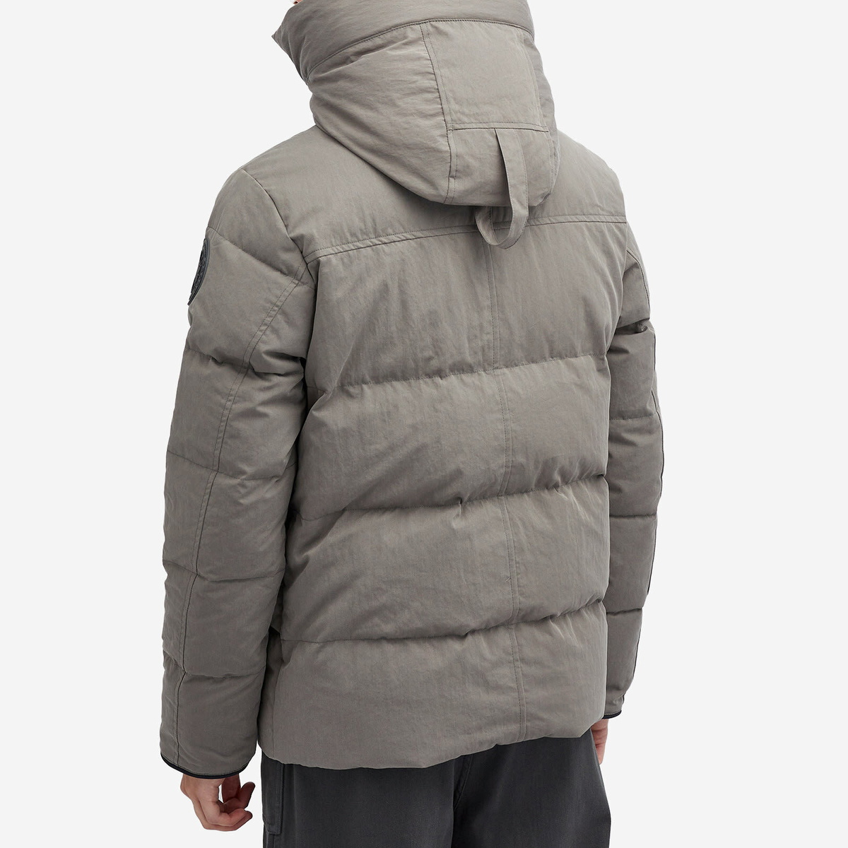 Canada Goose Men's Wyndham Parka Jacket in Coastal Grey
