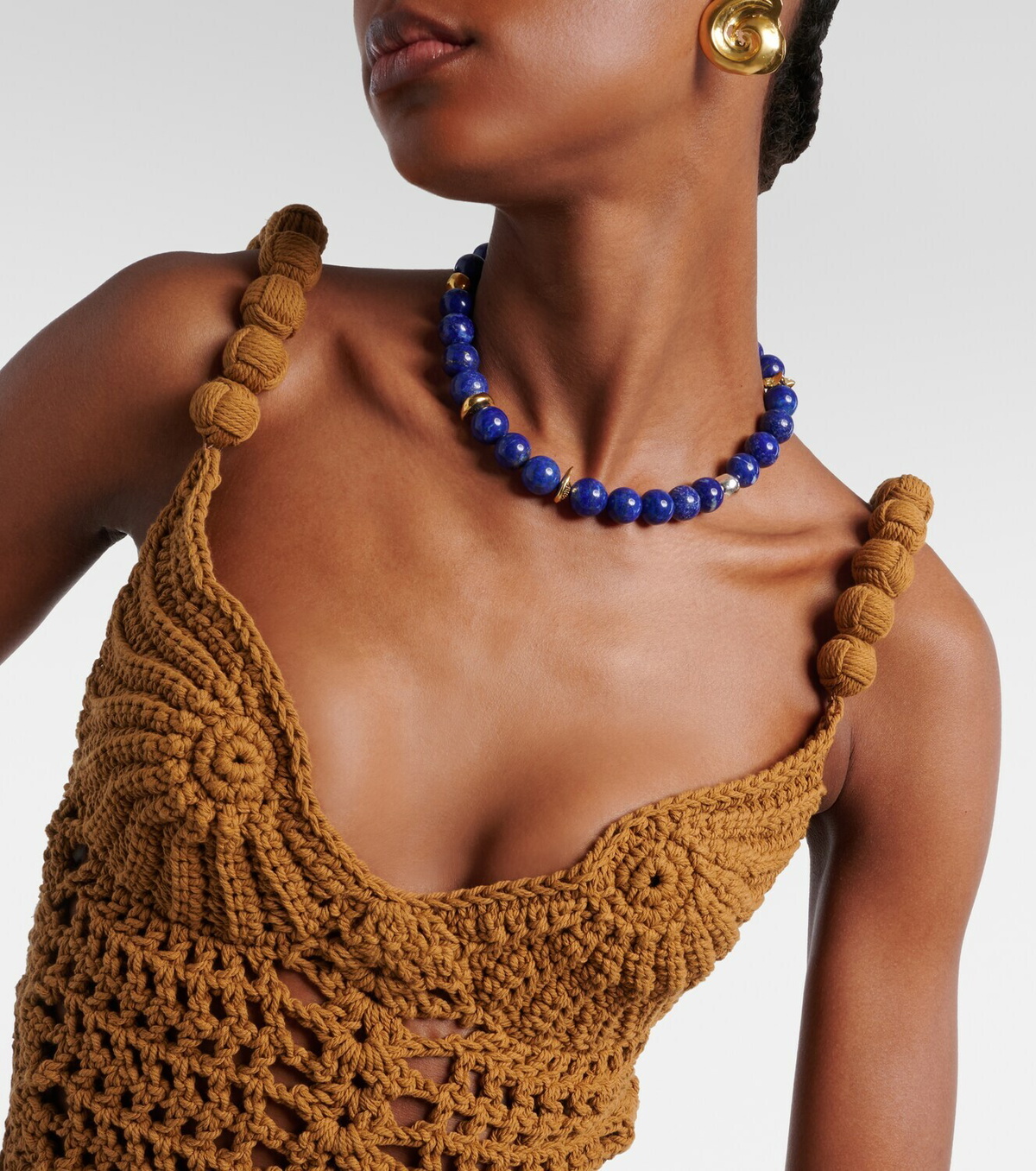 Ysso Helen necklace with lapis