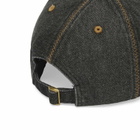 Pleasures Men's Zig Zag Denim Cap in Black 