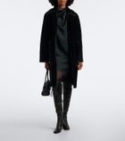 Joseph Caspian reversible leather and shearling coat