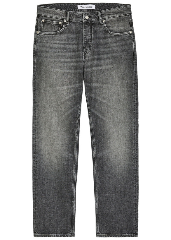 Photo: Won Hundred Archer Tapered-leg Jeans Grey