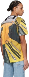 Helmut Lang Yellow Printed T-Shirt