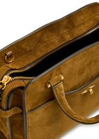Metier Private Eye Mini Suede top Handle bag - Tan - One Size