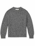 RÓHE - Mouliné Cotton Sweater - Gray