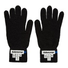 ADER error Black Wrist Label Play Gloves