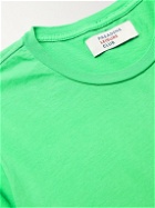 Pasadena Leisure Club - Leisure Run Printed Combed Cotton-Jersey T-Shirt - Green