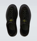 Stone Island Compass suede sneakers