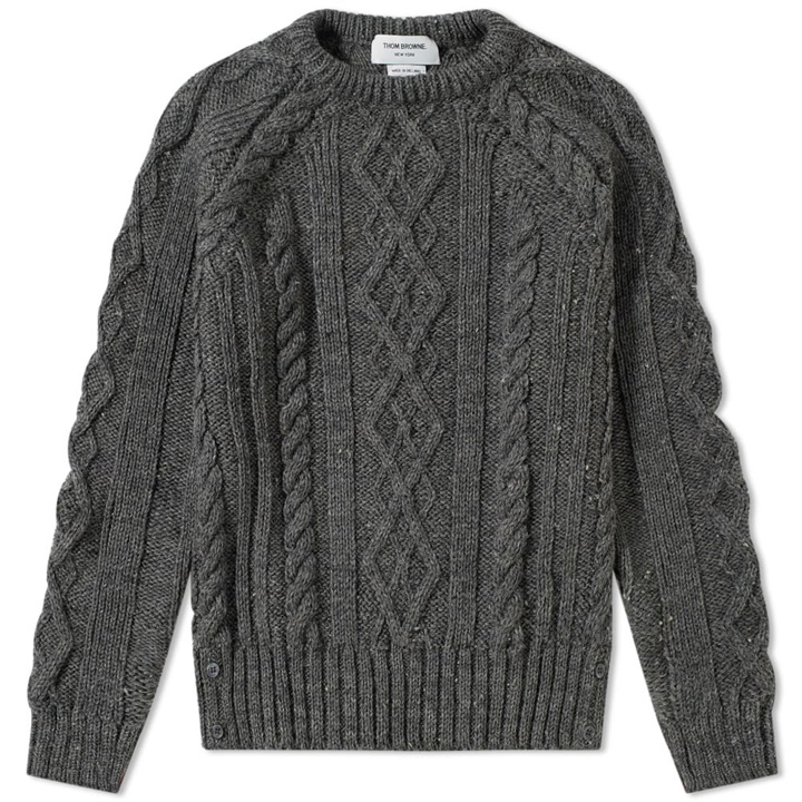 Photo: Thom Browne Classic Aran Crew Knit