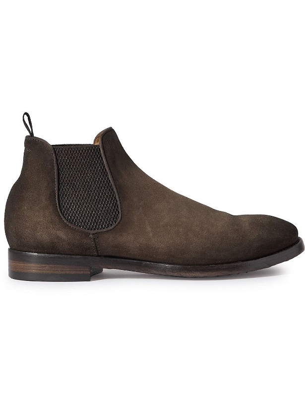 Photo: Officine Creative - Providence Suede Chelsea Boots - Brown
