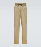 Sacai Cotton straight pants