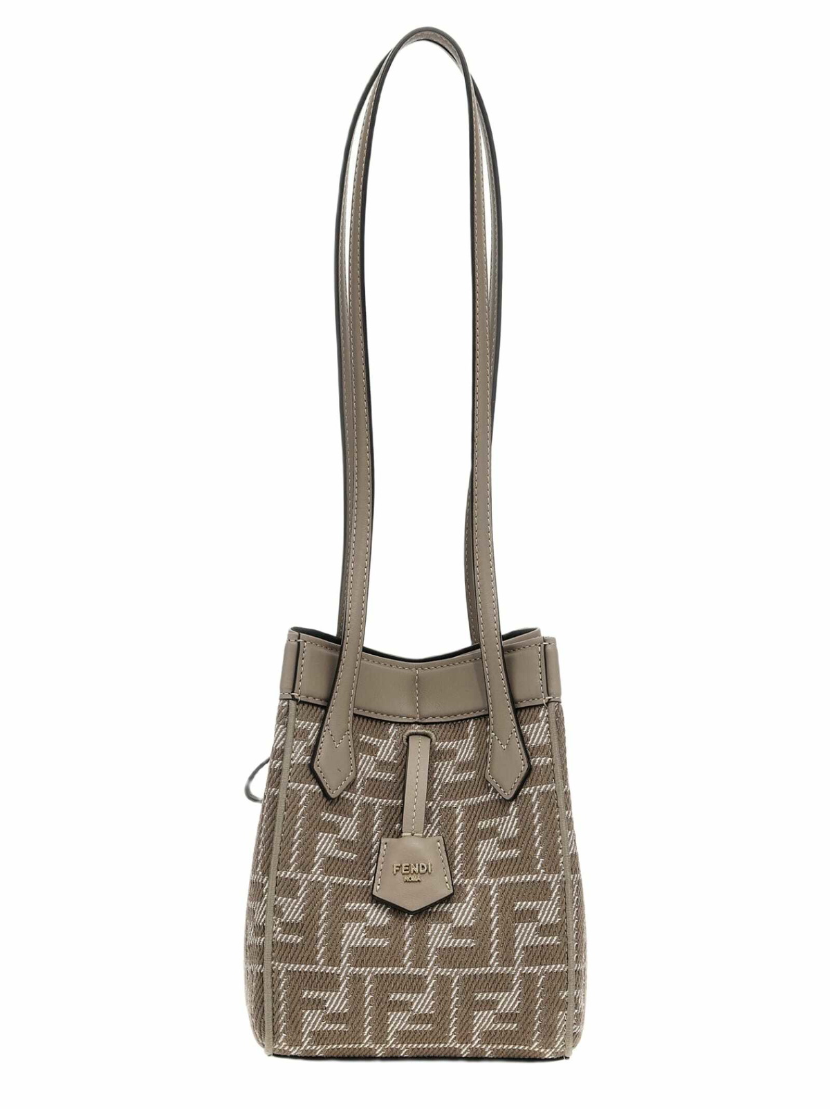 FENDI - Fendigraphy Small Leather Shoulder Bag Fendi