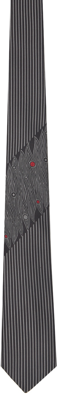 yohji yamamoto square tie