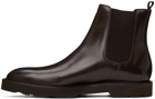 Paul Smith Brown Leather Linton Boots