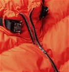 Moncler Genius - 6 Moncler 1017 ALYX 9SM Quilted Coated-Cotton Down Jacket - Orange