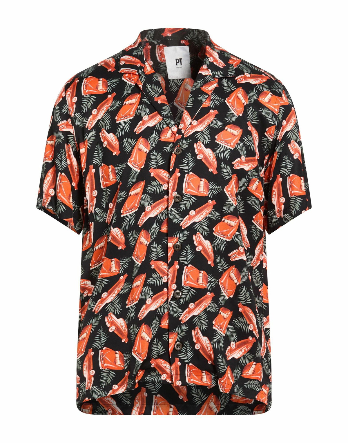 Pt Torino Mens Shirt in Black