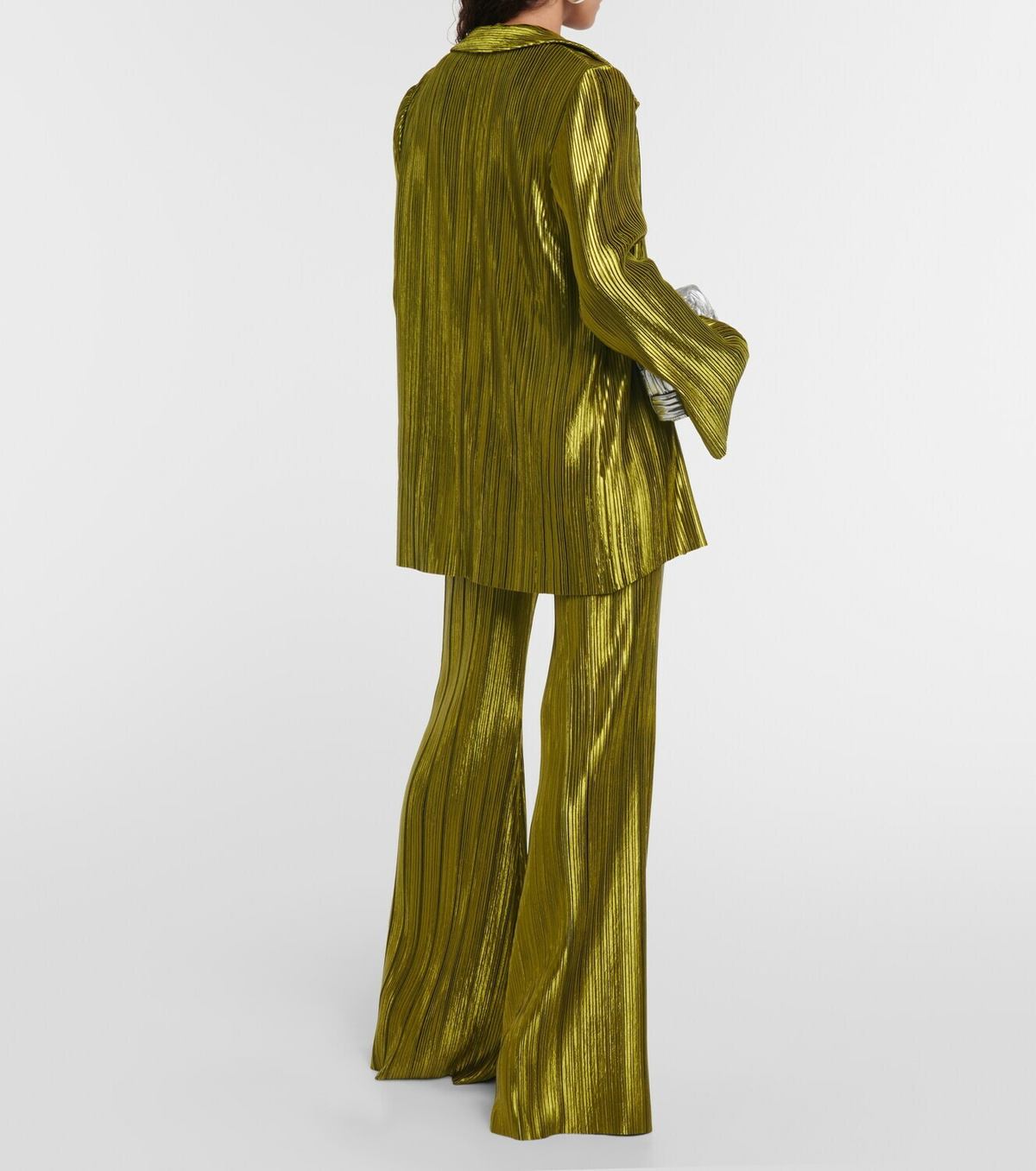 Galvan Nuage pleated blazer