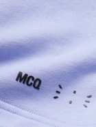 MCQ - Logo-Appliquéd Cotton-Jersey Shorts - Purple