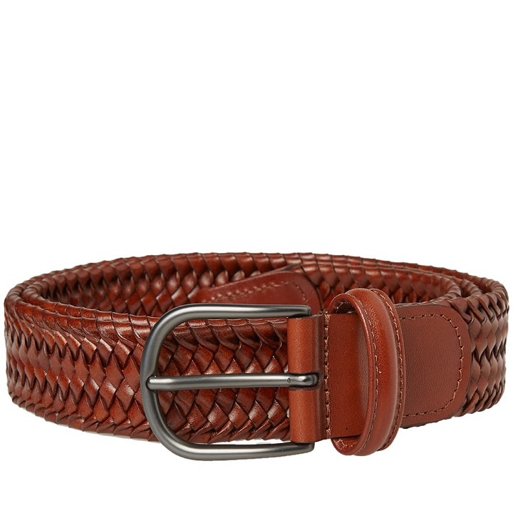 Photo: Anderson's Stretch Woven Leather Belt