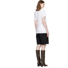 TOTEME White Tie-Waist Jersey T-shirt