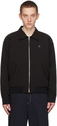 Maison Kitsuné Black Harrington Jacket