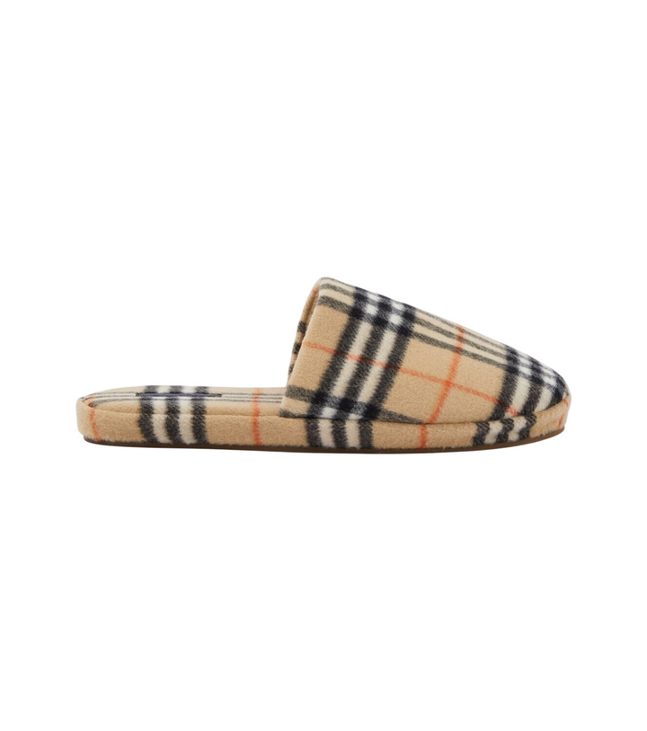 Photo: Burberry Burberry Check slippers