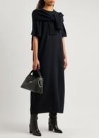 Extreme Cashmere N°321 Kris Cotton-blend Midi Dress - Navy - One Size
