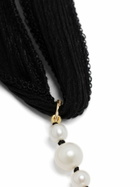Mizuki 14K Gold Pearl Silk Necklace
