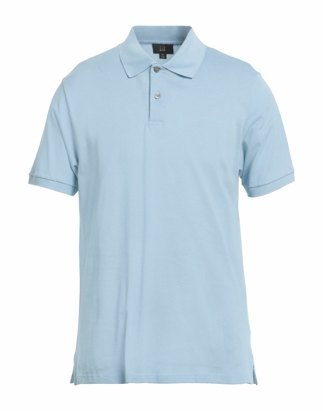 Photo: Dunhill Mens Polo shirt Sky in Blue