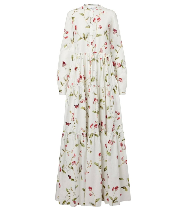 Photo: Giambattista Valli Floral cotton maxi dress
