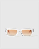 Chimi Eyewear Maison Kitsune X Chimi Square Clear Sunglasses White - Mens - Eyewear