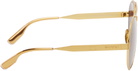 Gucci Gold Aviator Sunglasses
