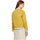 Marni Yellow Denim Bicolor Jacket