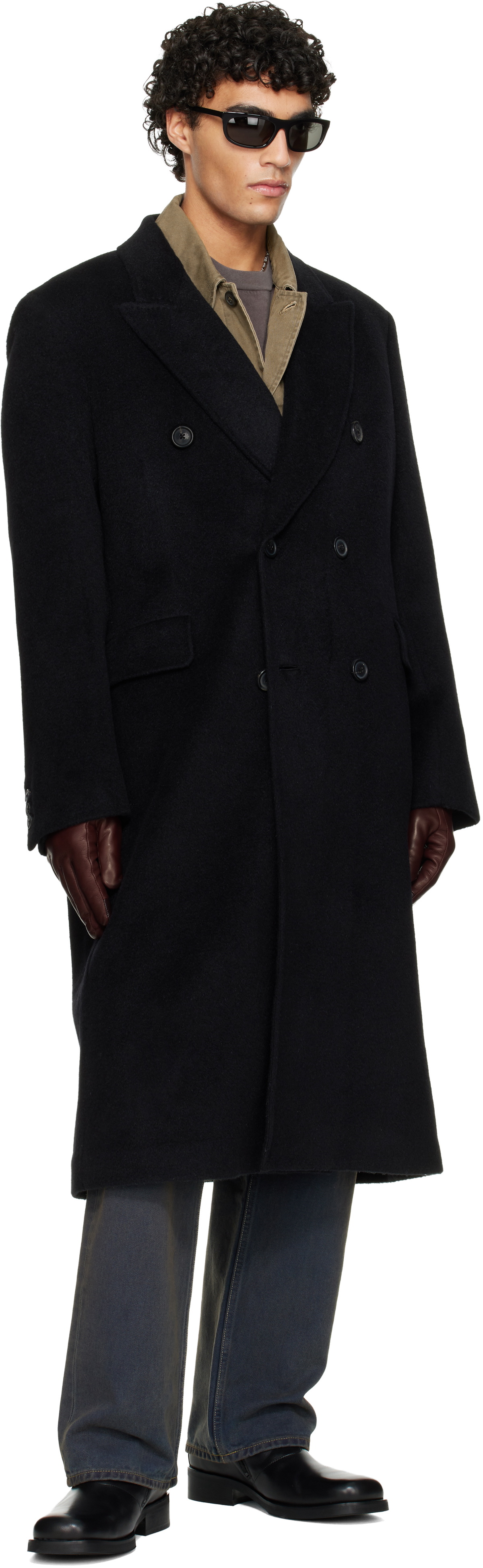 OUR LEGACY Black Whale Coat Our Legacy
