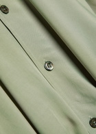 Che Valbonne Stripe-trimmed Shirt Light Green