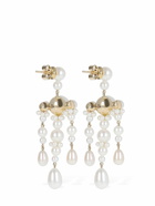 SOPHIE BILLE BRAHE - 14kt & Pearl Jardin De Perle Earrings