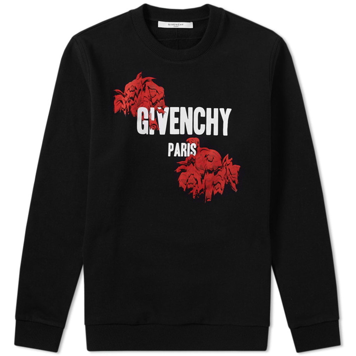 Photo: Givenchy Roses Print Sweat