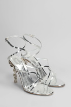 Sophia Webster Enchantress Sandals In Silver Leather