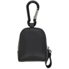 Valentino Black Valentino Garavani VLTN Bag Charm Keychain
