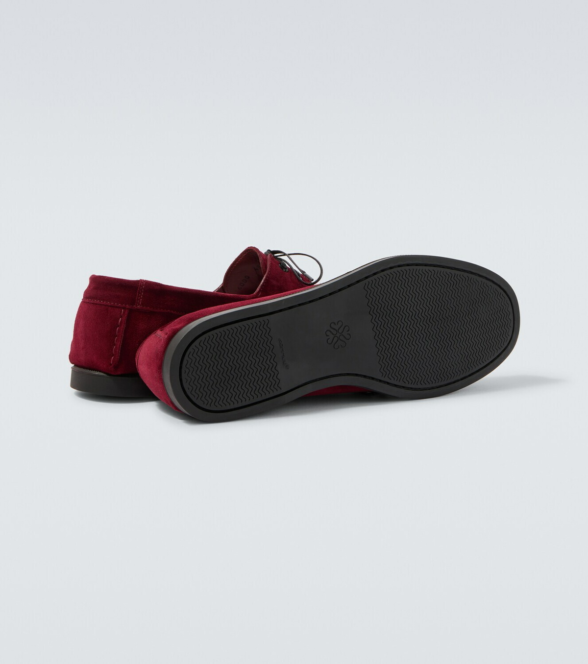 Saman Amel City Moc suede boat shoes