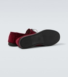 Saman Amel City Moc suede boat shoes