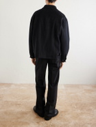FRAME - Wool-Felt Blouson - Black