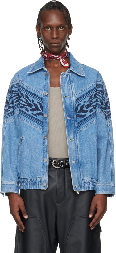 Photo: Isabel Marant Blue Julian Denim Jacket