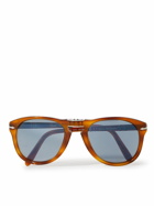 Persol - Steve McQueen D-Frame Folding Tortoiseshell Acetate Sunglasses