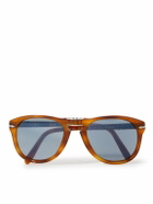 Persol - Steve McQueen D-Frame Folding Tortoiseshell Acetate Sunglasses