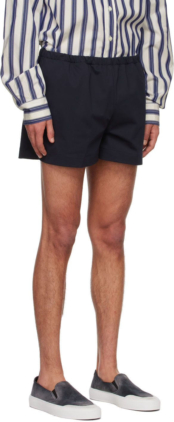 Maryam Nassir Zadeh SSENSE Exclusive Navy Shorts