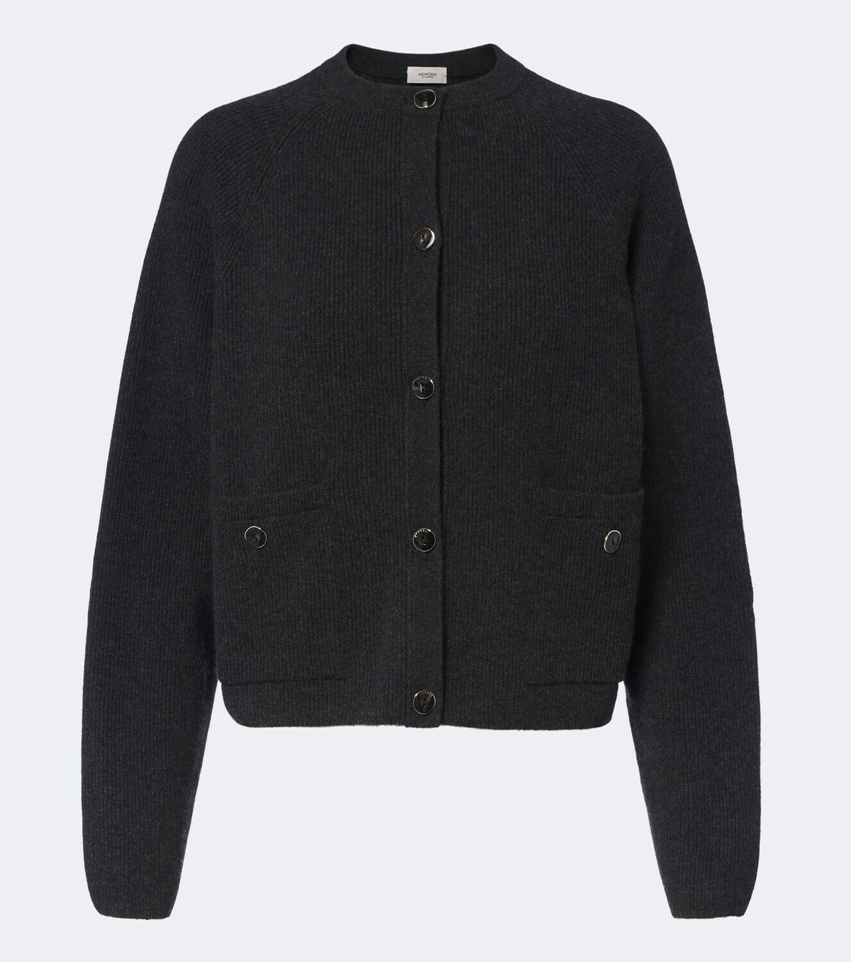 Agnona Ribbed-knit cashmere cardigan