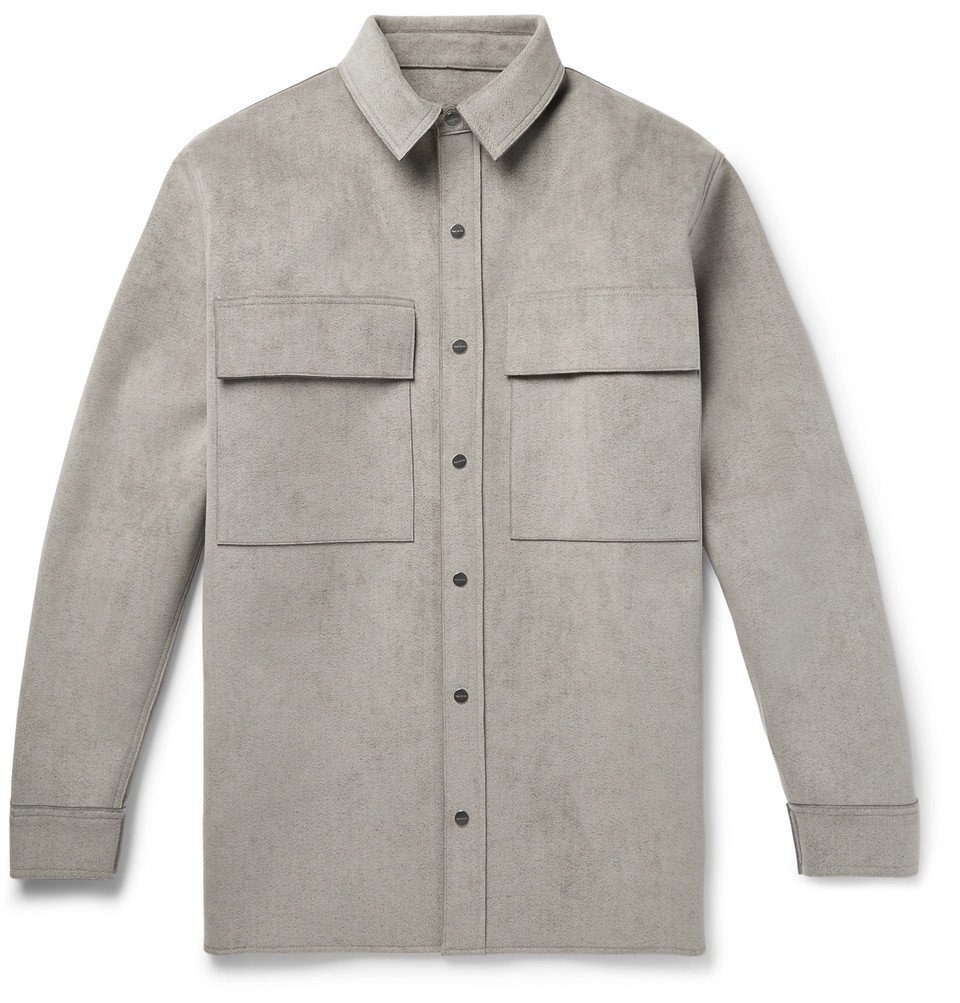 Fear of god 2025 suede shirt jacket